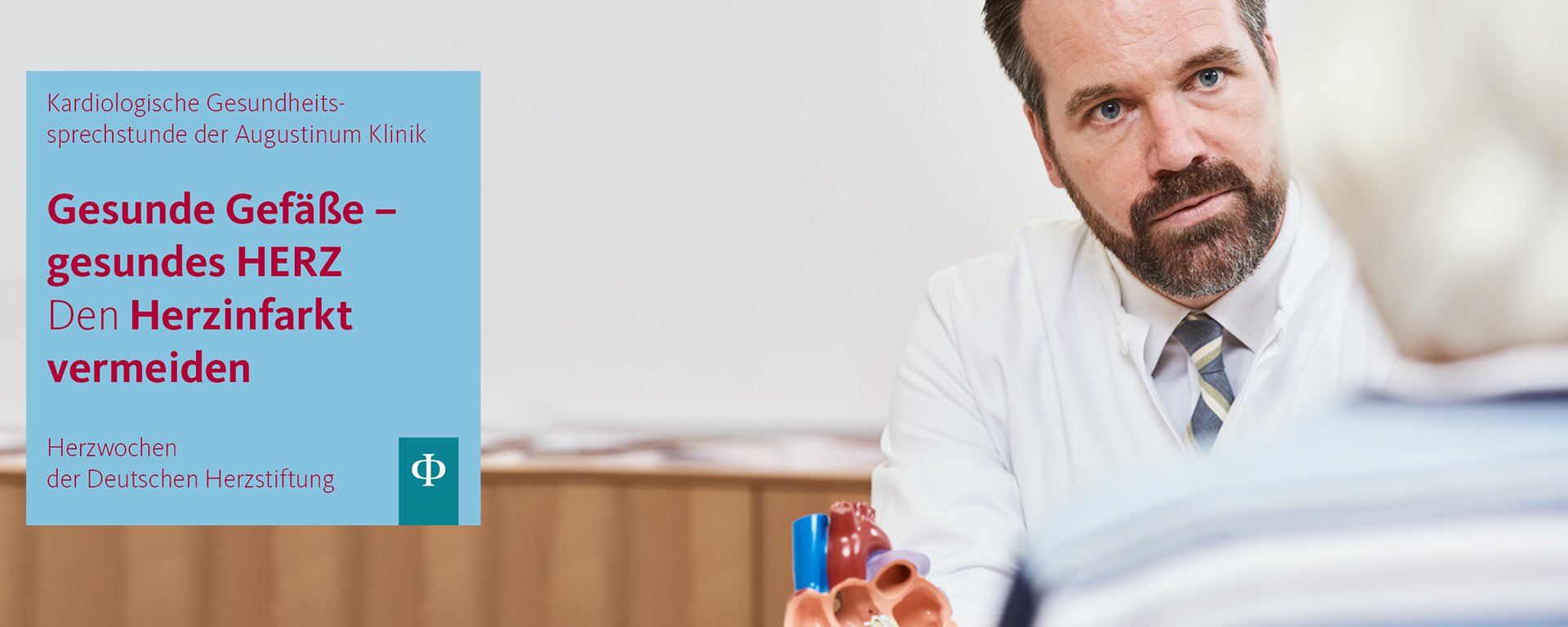 Augustinum Klinik Herzwochen Kardiologische Gesundheitssprechstunde in der Augustinum Klinik - Stärke dein Herz! Herzschwäche erkennen und behandeln