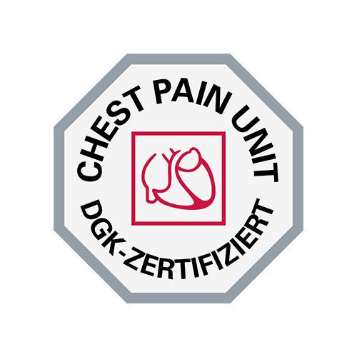 Zertifizierung CPU Chest Pain Unit: DGK-zertifiziert