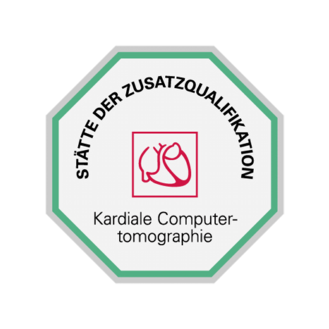 Zertifizierung Kardiale Computertomographie Stätte der Zusatzqualifikation: Kardiale Computertomographie