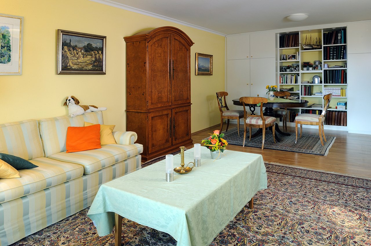 Die Wohnungen in der Augustinum Seniorenresidenz Dießen am Ammersee sind genauso individuell wie ihre Bewohner.