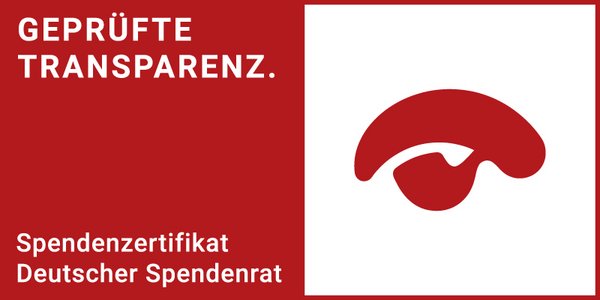 Geprüfte Transparenz. Spendenzertifikat Deutscher Spendenrat