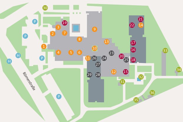 Seniorenresidenz Bonn Lageplan