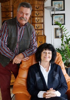 Das Seniorenpaar Doris und Rainer Ulbrich