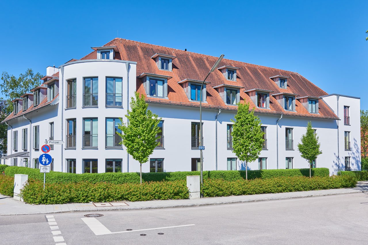 Augustinum Wohnstätte Freisinger Straße Außenansicht der Augustinum Wohnstätte Freisinger Straße