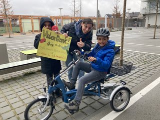 Verkehrstraining für Kinder mit Einschränkung