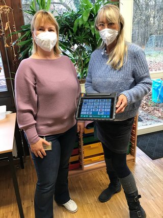 Kommunikation mit iPads