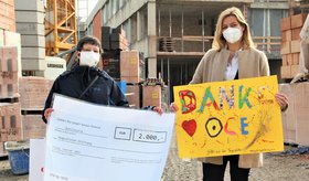 Canon spendet an das Projekt „Räume für Geborgenheit“