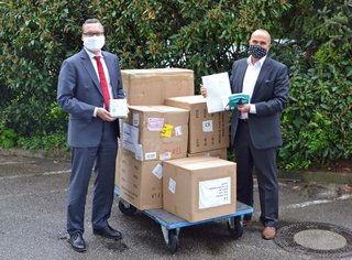 13.000 Masken für das Augustinum 13.000 Masken für das Augustinum
