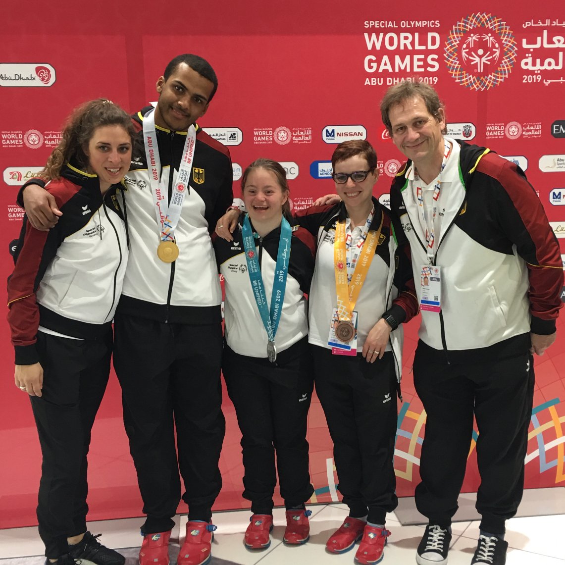 Medaillengewinner Special Olympics Medaillengewinner der Special Olympics 2019 in Abu Dhabi