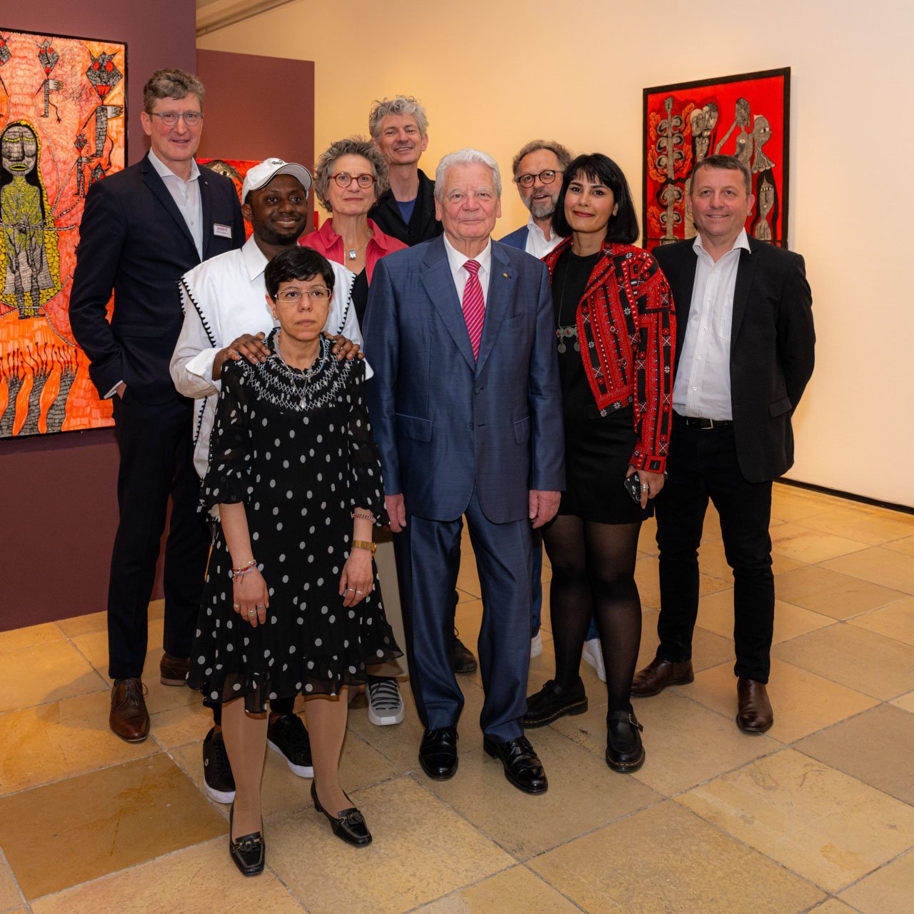 Ein Gruppenbild bei der Preisverleihung des euward9