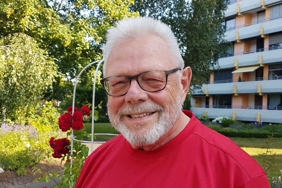 Jürgen Brinckmann genießt seine Freiheit in der Seniorenresidenz Augustinum Braunschweig. Jürgen Brinckmann