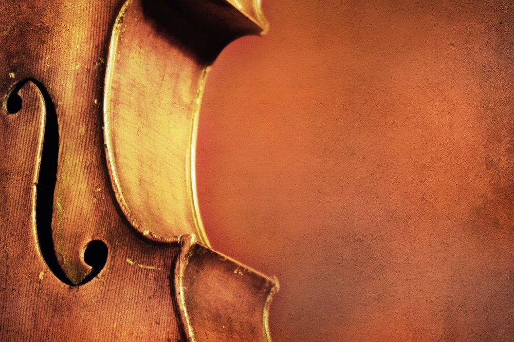 Nahaufnahme einer Violine