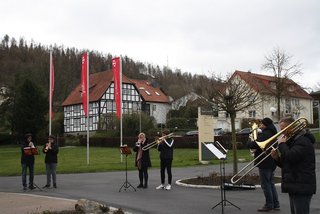 Musikalischer Gruß des Posaunenchors Musikalischer Gruß des Posaunenchors